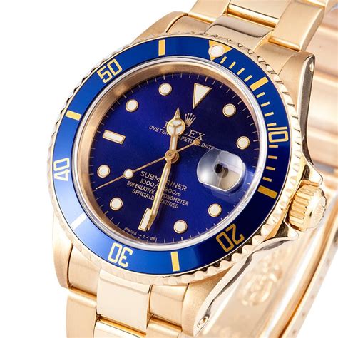 blue rolex submariner diamond gold price|rolex submariner value chart.